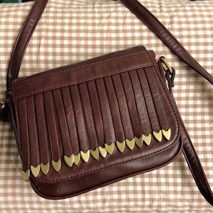 ALDO maroon handbag